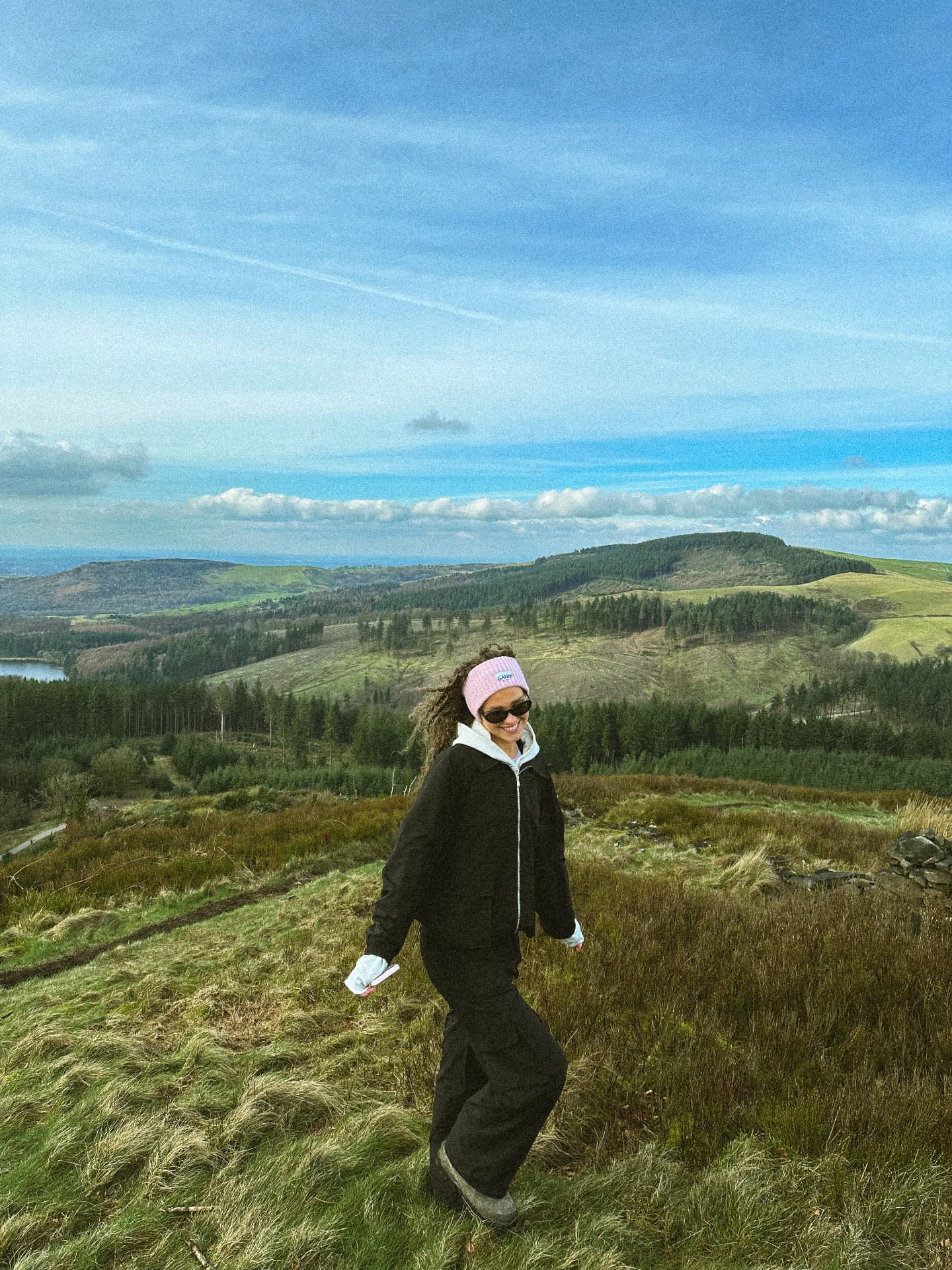 Molly Browne in a landscape setting
