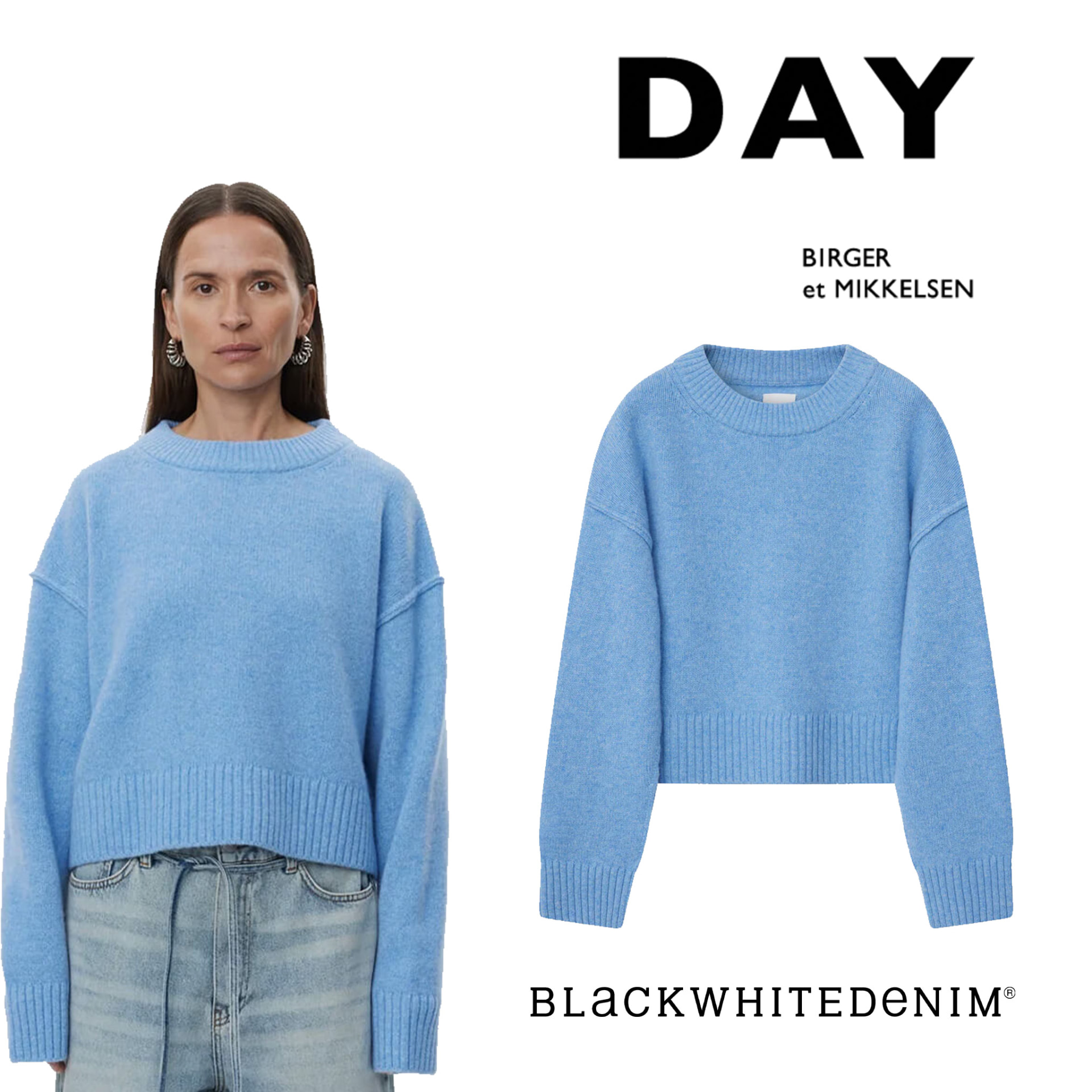 Content and Styling work for a Boutique and Online Brand | Black White Denim